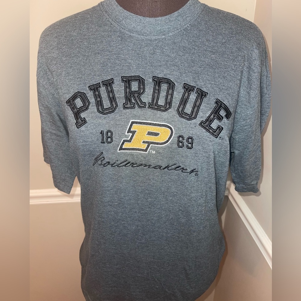 Purdue Cadre Mens Embroidered T Shirt‎ M